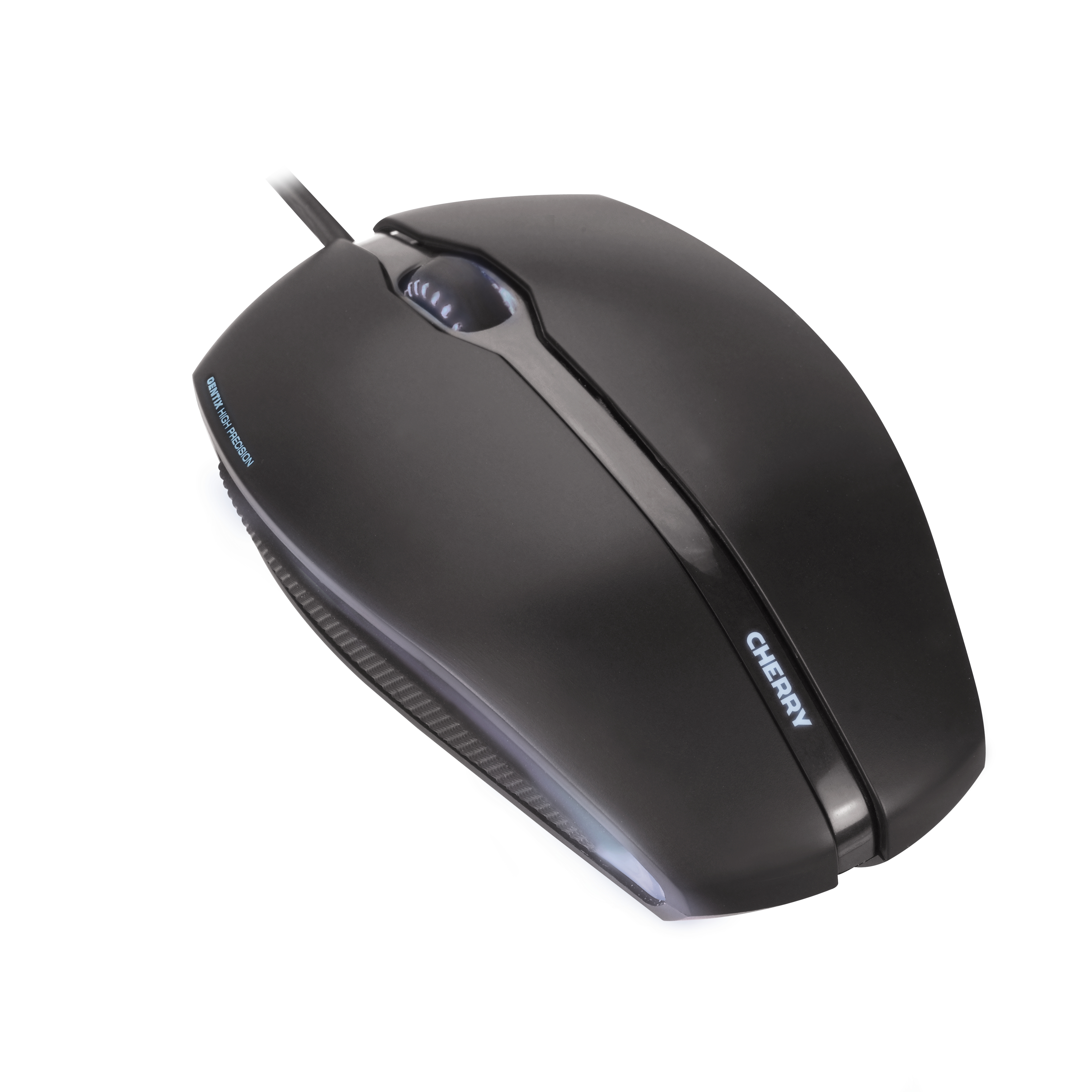 Image of CHERRY GENTIX CORDED ILLUMINATED MOUSE, Black, USB