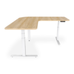 Digitus Electric height-adjustable stand/ sit desk frame, 90° angle-shaped (L-shaped)