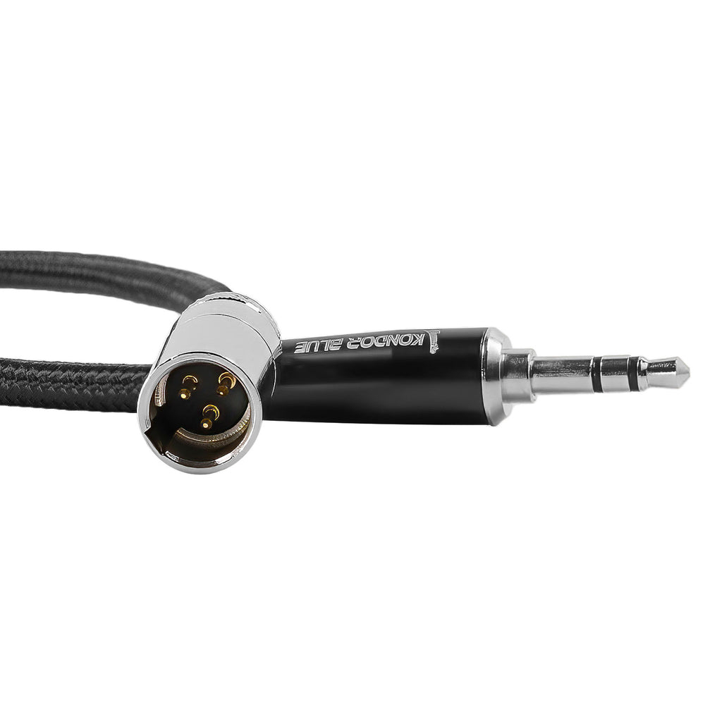 Kondor Blue KB-MINIXLRRODE camera cable 0.36 m Black