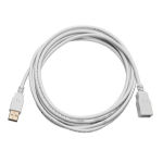 Monoprice 8607 USB cable 120" (3.05 m) USB 2.0 USB A White