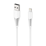 2GO 797288 Lightning-kabel 1 m Wit