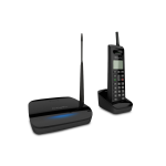 EnGenius FreeStyl 2 Analog/DECT telephone Caller ID Black