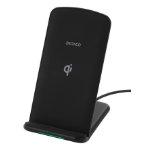 Deltaco QI-1033 mobile device charger Universal Black USB Wireless charging Auto