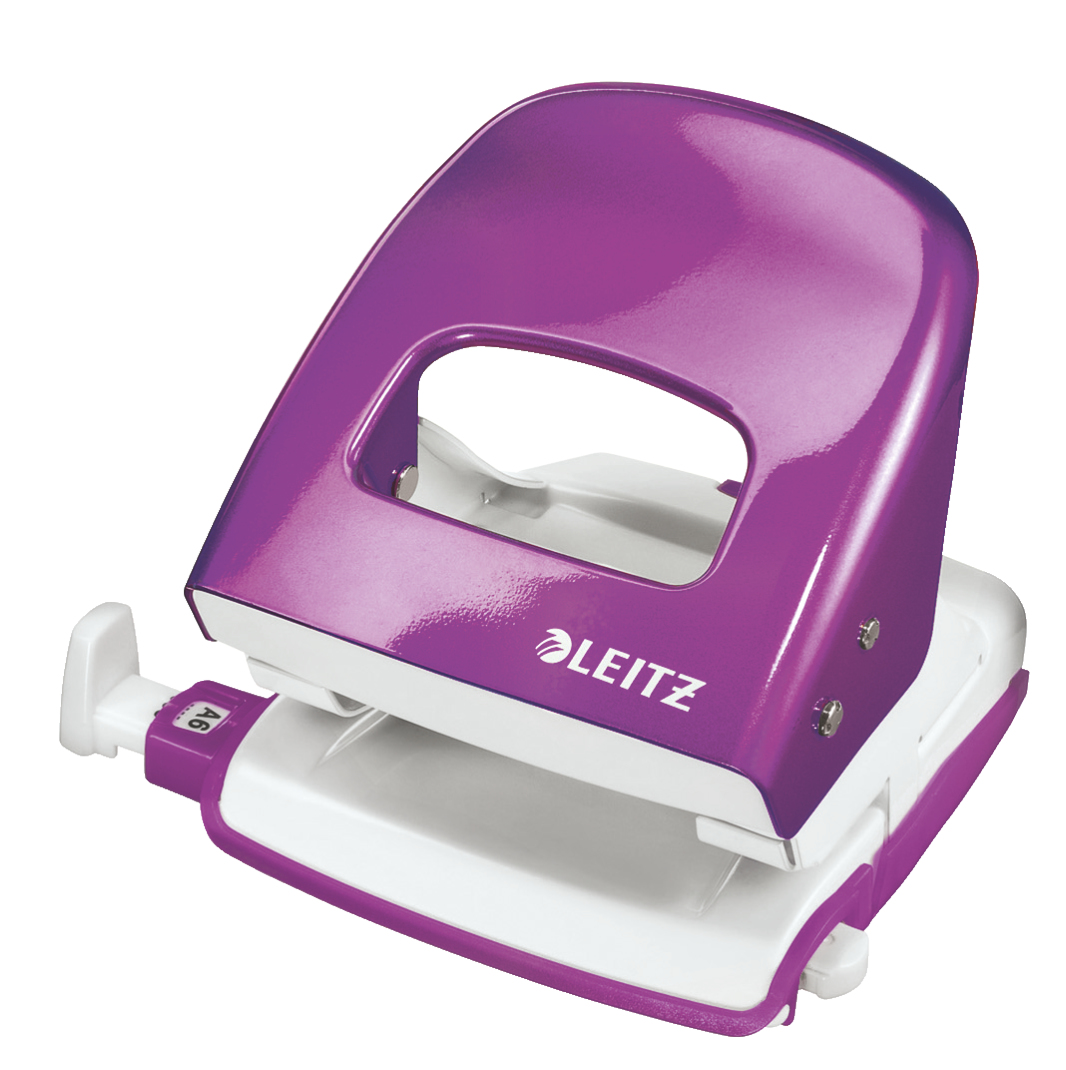 Image of Leitz NeXXt WOW hole punch 30 sheets Purple