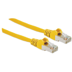 Intellinet IEC-C6AS-YLW-1 networking cable Yellow 9.84" (0.25 m) Cat6a S/FTP (S-STP)