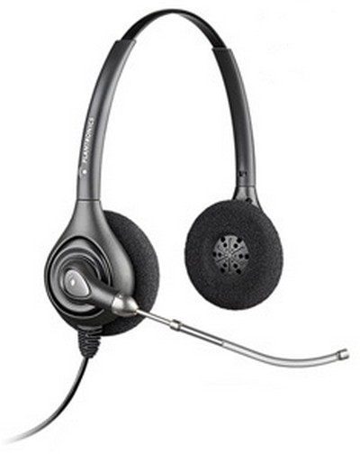 POLY HW261H Headset Wired Head-band Office/Call center Black
