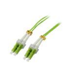 Synergy 21 S215498 fibre optic cable 3 m 2x LC OM5 Green