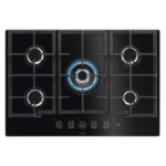 AEG 8000 Series 74cm 5 Burner Gas-on-Glass Hob - Black