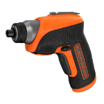 Black & Decker CS3652LC-QW power screwdriver/impact driver 180 RPM Black, Orange