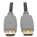 Tripp Lite P568-01M-2A 4K HDMI Cable (M/M) - 4K 60 Hz, HDR, 4:4:4, Gripping Connectors, Black, 1 m