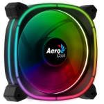 Aerocool ASTRO12 PC Fan 12cm LED RGB Antivibration 6 Pins Black