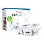 Devolo Magic 1 WiFi Starter Kit 1200 Mbit/s Ethernet LAN Wi-Fi White 2 pc(s)