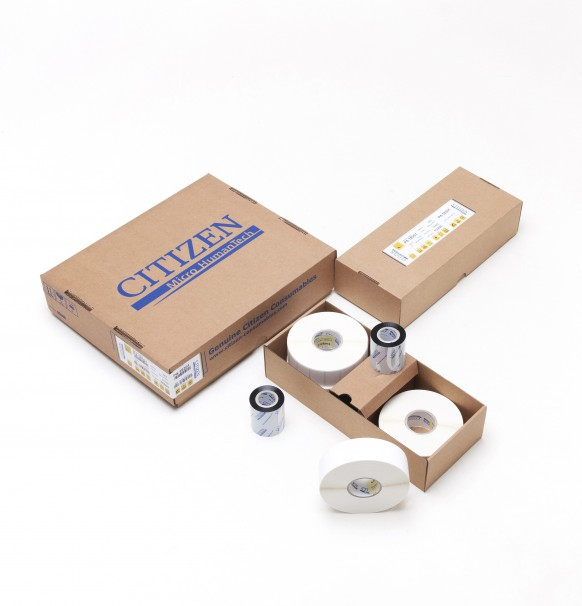 Citizen P4-18301 printer label White Self-adhesive printer label