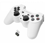 Esperanza EGG108W Gaming Controller Gamepad PC, Playstation 3 Analogue / Digital RF Black, White