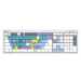 Logickeyboard LKB-RESC-CWMU-UK keyboard Office USB QWERTY English Silver