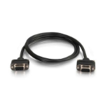 C2G DB9 - DB9 serial cable Black 119.7" (3.04 m)