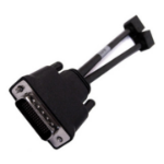 HP 637782-001 video cable adapter DMS 2 x DisplayPort Black