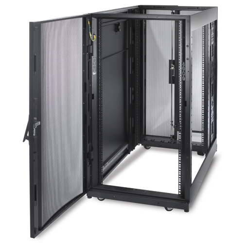 APC NetShelter SX 24U 600mm x 1070mm Deep Enclosure Freestanding rack Black