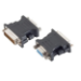 Microconnect MONBG kabelomvandlare (hane/hona) HD15 DVI-I 24+5Pin Svart
