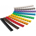 Goobay 72513 cable marker Multicolour PVC 100 pc(s)