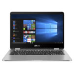 ASUS VivoBook Flip 14 TP401MA-EC194TS laptop Hybrid (2-in-1) 35.6 cm (14") Touchscreen Full HD Intel® Celeron® N N4020 4 GB DDR4-SDRAM 64 GB eMMC Wi-Fi 5 (802.11ac) Windows 10 Home in S mode Grey