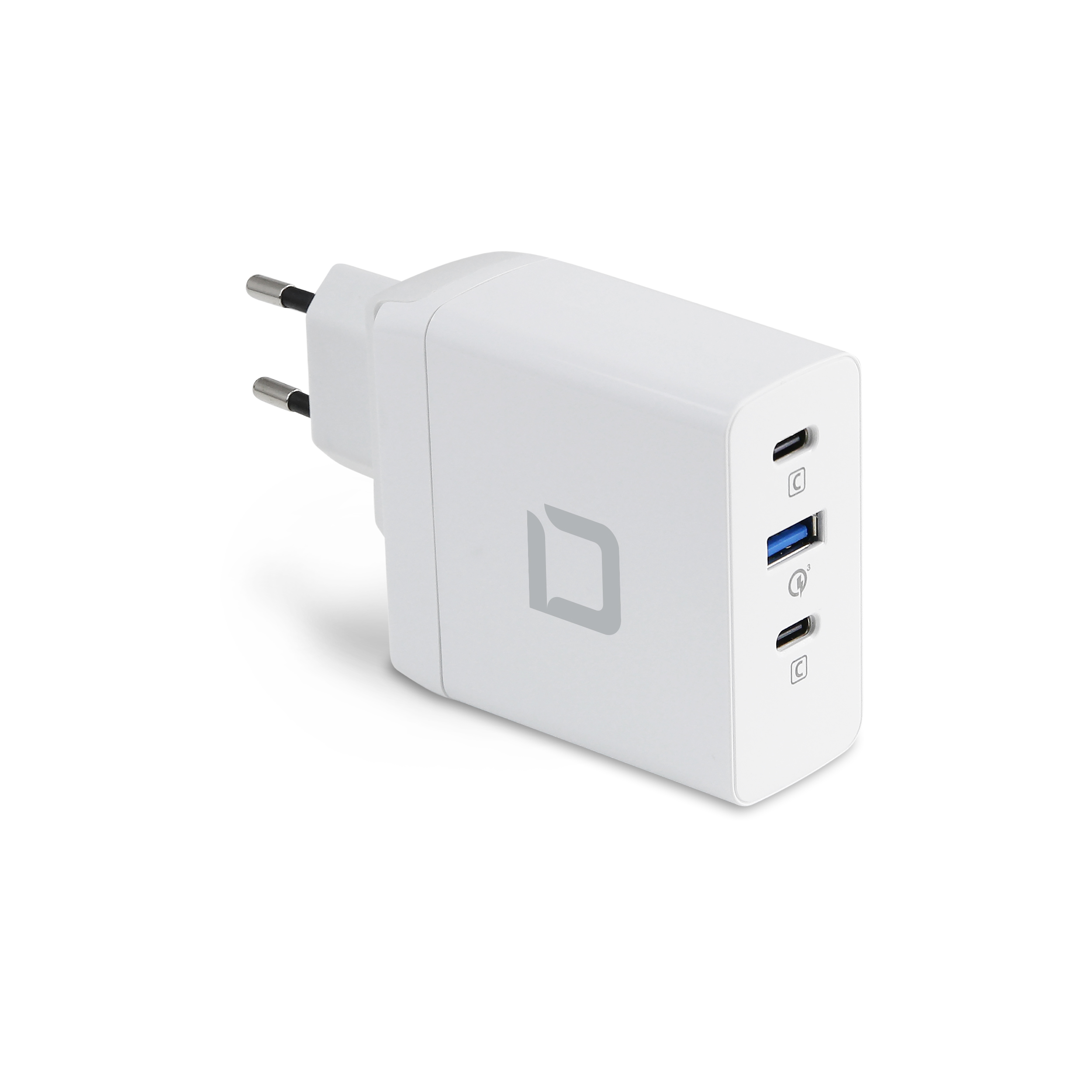 DICOTA D31983 mobile device charger Laptop White AC Fast charging...