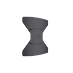 Multibrackets M Public Display Floorstand Base B2B Black