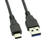 4XEM 4XUSBCUSB3A1 USB cable USB 3.2 Gen 1 (3.1 Gen 1) 11.8" (0.3 m) USB A USB C Black