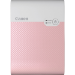 Canon SELPHY SQUARE QX10 Portable Colour Photo Wireless Printer, Pink