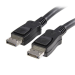 StarTech.com Cable de 5m DisplayPort 1.2 - Cable DisplayPort 4K x 2K Ultra HD Certificado por VESA - Cable DP a DP para Monitor - con Conectores DP con Pestillo