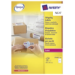 Avery L7166-250 etiket Wit 1500 stuk(s)