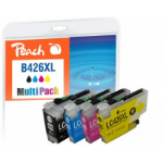 Peach PI500-395 ink cartridge 4 pc(s) Compatible High (XL) Yield Black, Cyan, Magenta, Yellow