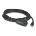 APC NetBotz USB Latching Repeater Cable, Plenum, 5m cable USB 5,00 m USB A Negro