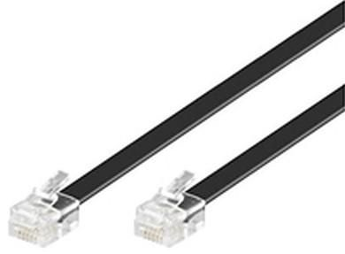 Microconnect Black Mpk110b Telephone Cable 10 M