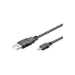 Microconnect USBABMICRO3 USB cable USB 2.0 3 m USB A Micro-USB B Black