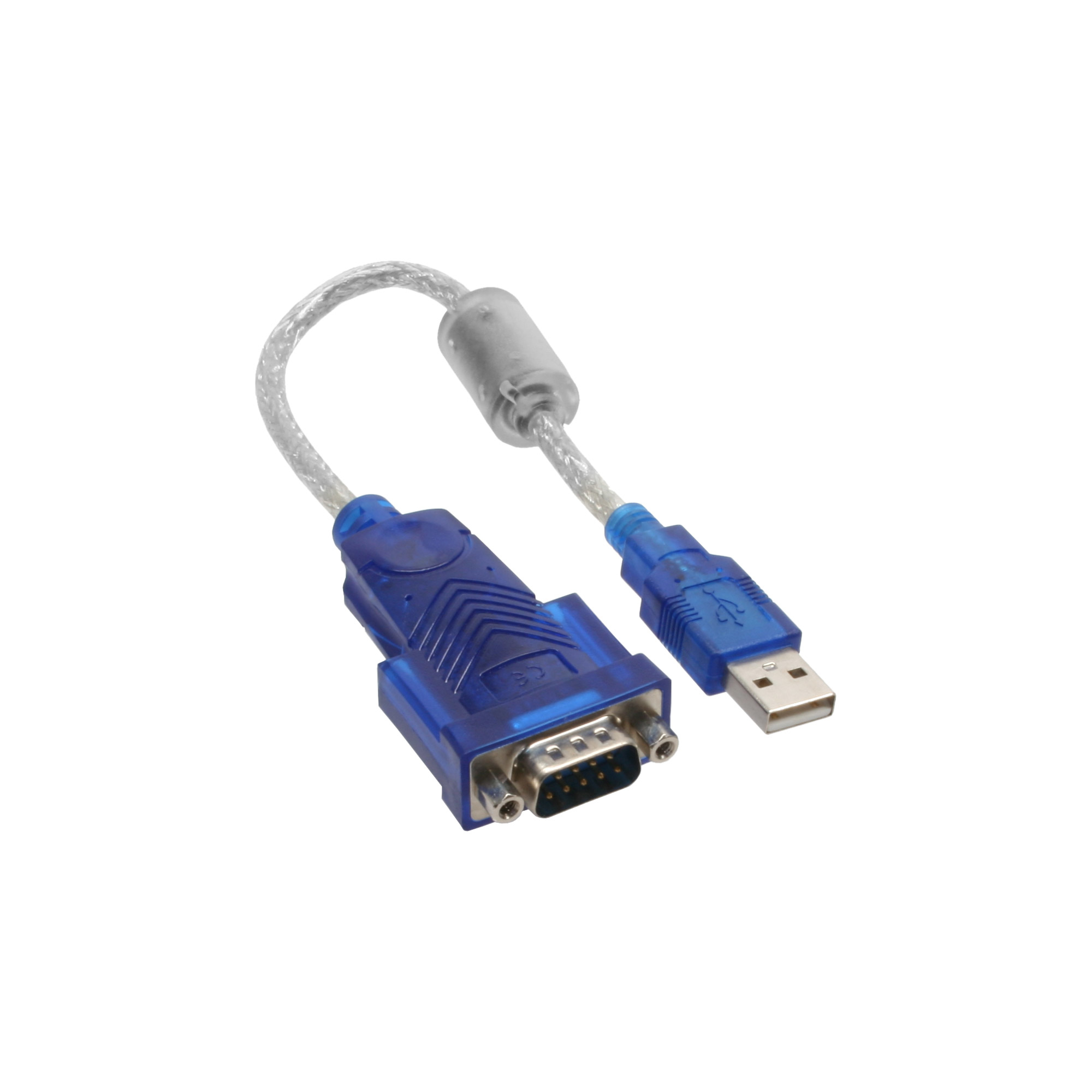 33304D INLINE INC USB zu Seriell Adapterkabel Premium - Stecker A an 9pol Sub D Stecker