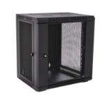 V7 RMWC12UV450-1E rack cabinet 12U Wall mounted rack Black