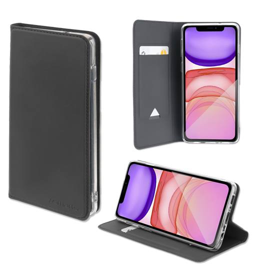 Image of 4smarts Urban Lite mobile phone case 11.9 cm (4.7") Folio Black