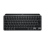 Logitech Master MX Keys Mini For Mac toetsenbord Thuis/Werk Bluetooth QWERTY US International Zwart, Grijs
