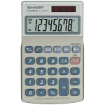 Sharp EL-240SA calculator Pocket Basic Blue, Grey