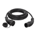 LogiLink EV charging cable, Type 2, 3-phase, 20 A, 11 kW, 7.5 m