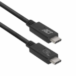 ACT AC7451 0.8m USB4 40GBPS CONNECTION CABLE USB-C M/M USB-IF CERTIFIED ACT