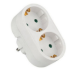 Microconnect GRUS1M2F socket-outlet Type K White