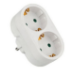 Microconnect GRUS1M2F socket-outlet Type K White