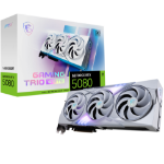 MSI GAMING GEFORCE RTX 5080 16G TRIO OC WHITE graphics card NVIDIA 16 GB GDDR7