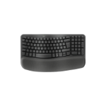 Logitech Wave Keys toetsenbord Kantoor RF-draadloos + Bluetooth QWERTZ Zwitsers Grafiet
