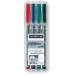 Staedtler 315 WP4 marker 1 pc(s) Black, Blue, Green, Red