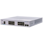 Cisco CBS250-16P-2G-UK network switch Managed L2/L3 Gigabit Ethernet (10/100/1000) Silver