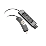 Poly DA85 USB to QD Black Adapter TAA