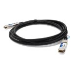AddOn Networks ADD-Q28INQ28MX-P2M InfiniBand/fibre optic cable 78.7" (2 m) QSFP28 DAC Black, Stainless steel